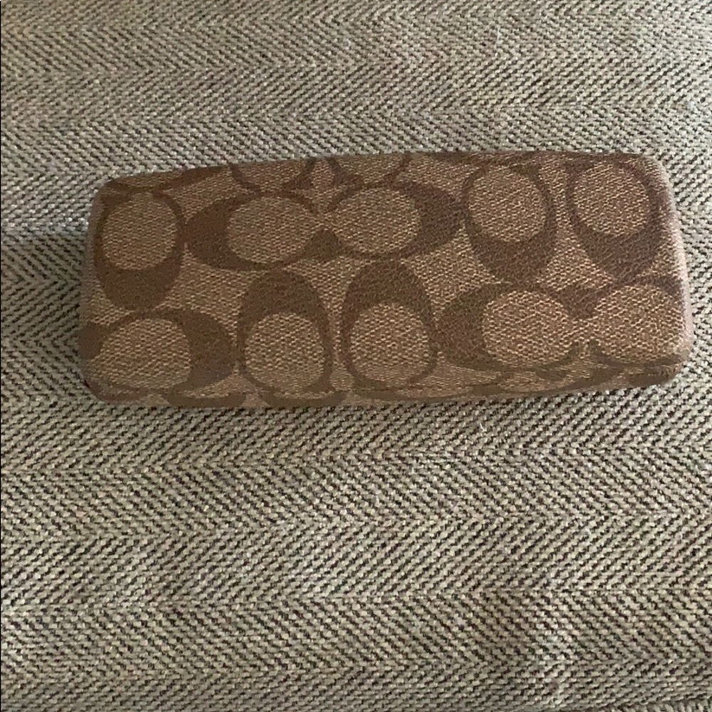 Coach Eye Glass Case